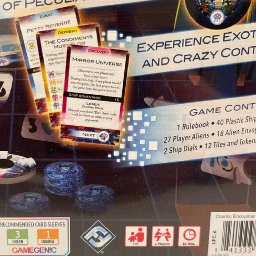 Cosmic Encounter Duel Board Game NWT